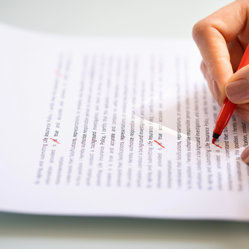 We flag problems, we don't just follow instructions